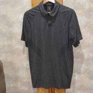 Jockey Men's Charcoal Heather Polo